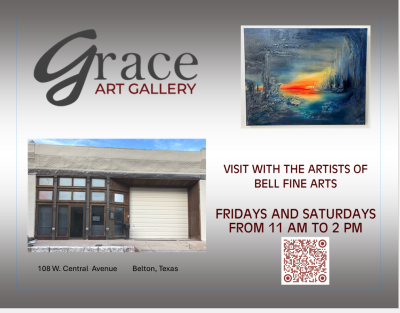 Visit with the Artists at Grace Art Gallery - See Belton