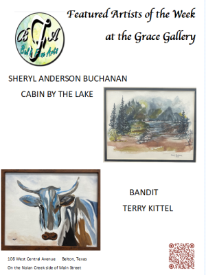 Grace Art Gallery - Featured Artists of the Week -  Sheryl Anderson Buchanan & Terry Kittel
